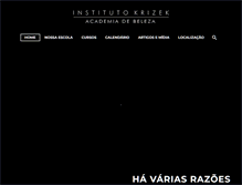 Tablet Screenshot of maquiagemprofissional.com.br